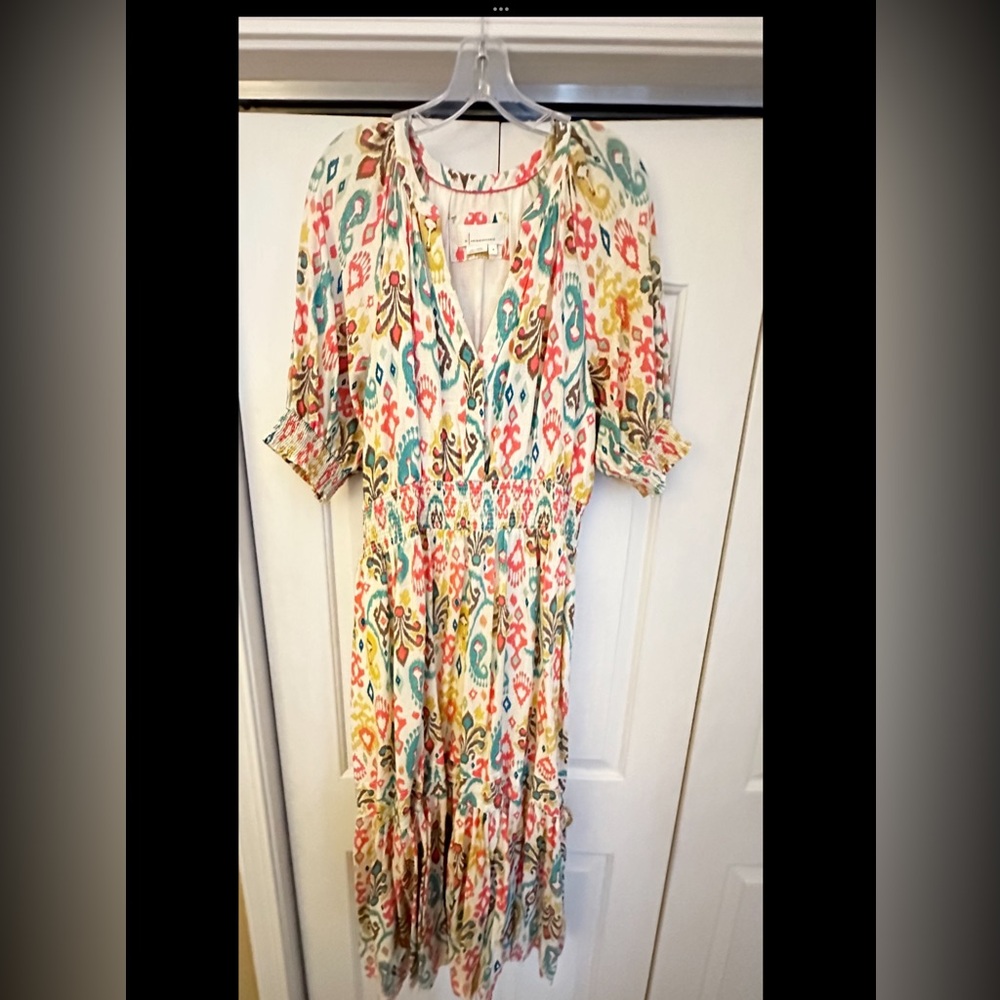 Anthropologie Nancy Felipa midi dress